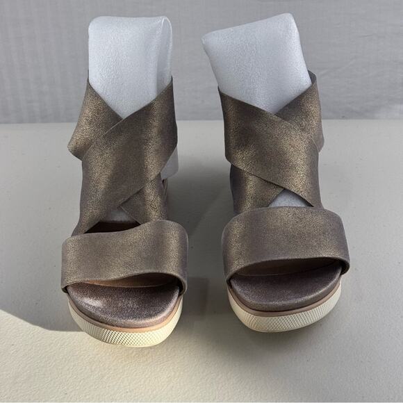 Eileen Fisher Sport Platform Sandal Women’s Size 9 Sporty-Chic Sneakers Inspired - Picture 10 of 11